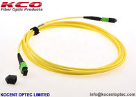 8 / 12 / 24 Cores MPO MTP Optic Fiber Patch Cord SM 9/125 Single Mode LSZH Type A / B / C