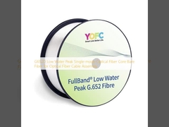 G652D Niedrigwasser-Peak-Ein-Modus-Optische Faser-Kern-Nackte Faser für die Montage von Glasfaserkabeln