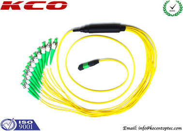 60dB Return Loss 12 Fibers 0.35dB Insertion Loss MPO MTP Patch Cord MPO Breakout Cable