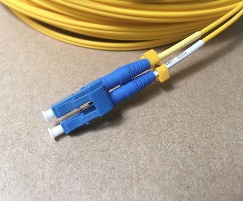 Single Mode SM G657A1 Fiber Optic Patch Cord with 2.0mm Diameter and 1310/1550nm Wavelength