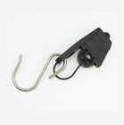 S Type Anchor Tension Cable Clamp With Hook for Outdoor FTTH Optical Fiber Cable