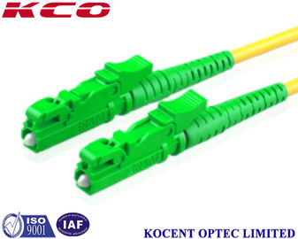 G657A Simplex E2K Fiber Optic Patch Cables Single Mode 3.0mm 10m 20m 30m LZSH PVC