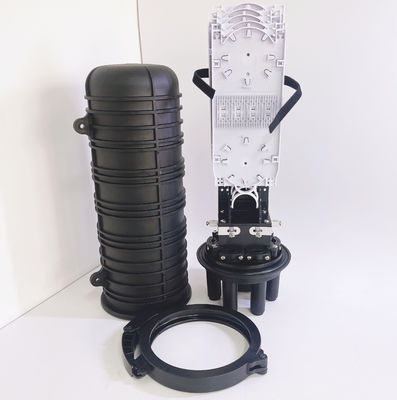 144 Cores IP67 1 In 4 Out Fiber Optic Splice Closure Dome Fiber Optic Splice Enclosure for Outdoor FTTH Networks