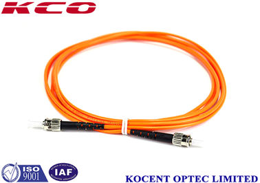 OM2 62.5/125 Multimode Fiber Optic Patch Cord 2.0m ST/UPC for High-Density Connectivity