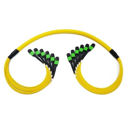High-density G657A MPO MTP Trunk Cable with Method A Method B Method C Polarity for Data Center