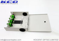 8 Core Fiber Optic Terminal Box FTB OTB Wallmount FTTH SC/APC Duplex Steel Tape