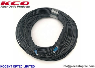 IP65 Protected Duplex 2 Cores Fiber Optic Patch Cord for 3G/4G/5G LTE Networks