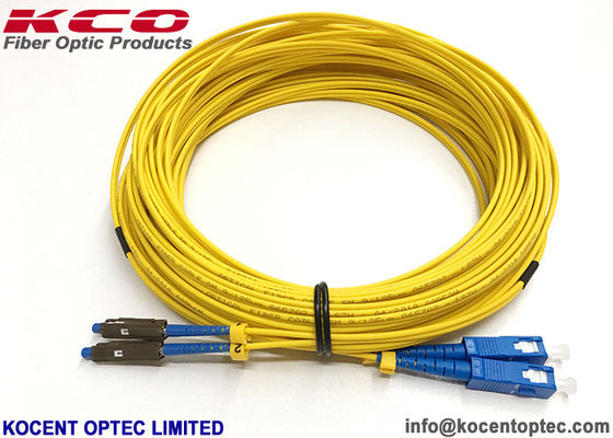 Single Mode G657B3 Fiber Optic Patch Cord with Telcordia GR-326-Core Compliance for High-Density Applications