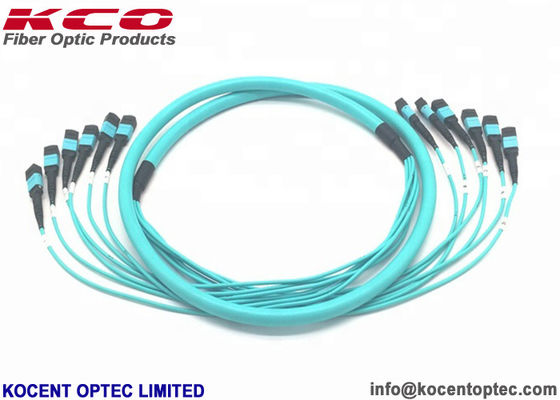 48 Core MPO MTP Patch Cord OM3 OM4 OM5 LSZH MPO Fiber Patch Cable for High Density Data Center