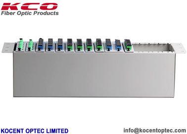 ODF Fiber Optic Splitter 3U 4U Patch Panel Distribution Frame for PLC