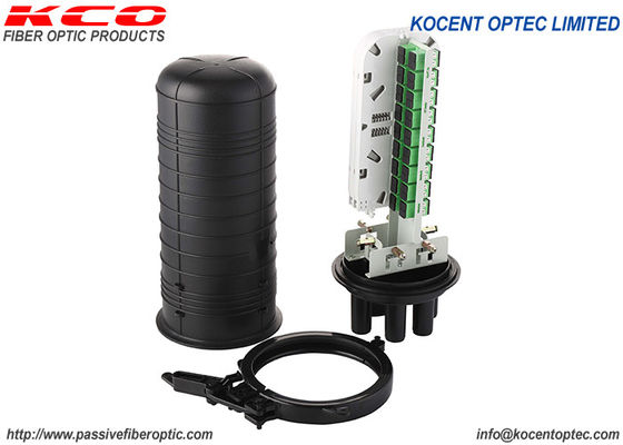 IP67 1in 4out Fiber Optic Splice Closure with 1x32 SC Adapter Optical Fiber Splice Enclosure