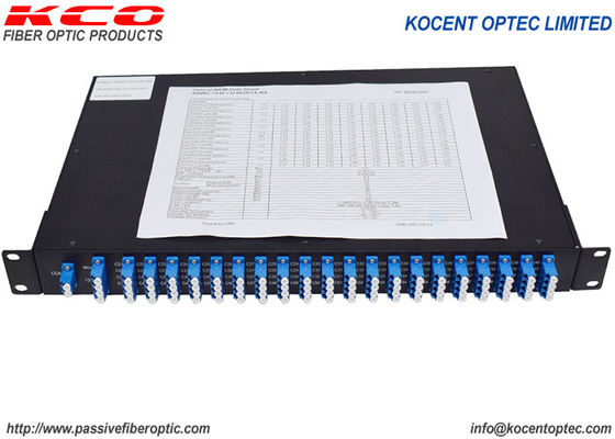 40CH Mux Demux DWDM Passive Optical Network PON Rack-mount Patch Panel