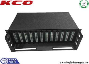 288 Fibers Light Weight High Density MPO MTP Patch Panel 3U 19 Inch Rack Mount ODF