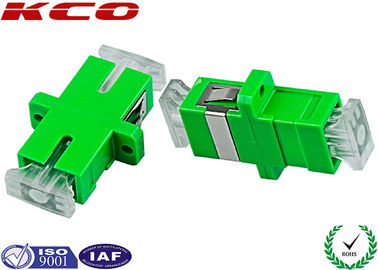 SC APC Glasfaseradapter Einzelmodus Simplex Grün Farbe