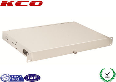 Faser-brachte Optikanschlusskasten-Faser-Beendigungs-Schalttafel-Gestell 1U an