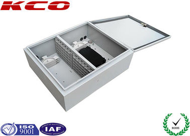 An der Wand befestigte Stahleinfügungsdämpfung des faser-Optikanschlusskasten-72 der Faser-0.15dB