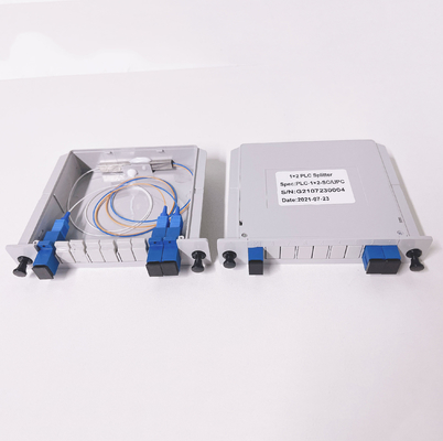 SC/UPC Passive Fasersplitter 1x2 1:2 1*2 Einsetzungsart LGX PLC Splitter