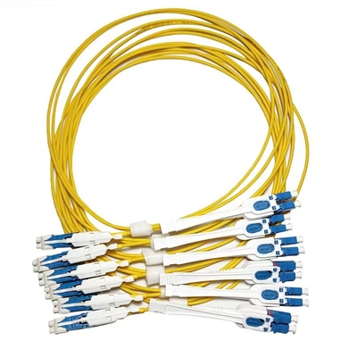 CS SN Connector Uniboot LC Double Density SM MM OM3 OM4 1.6mm 2.0mm 2cores 4 Core 1m 5m Fiber Optic Patch Cord