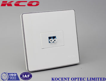 LC Duplex Fiber Optic Face Plate FTTH Fiber Optic Terminal Box