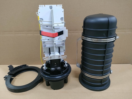 FOSC400 A8 Glasfaser Splice Closure Dome Typ 48kern 96kern mit 24 SC-Adapter