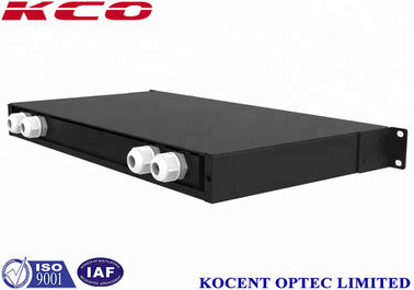 48 Port LC OM4 Fiber Optic Patch Panel 1U Rack Mount for 19' Distribution Frame