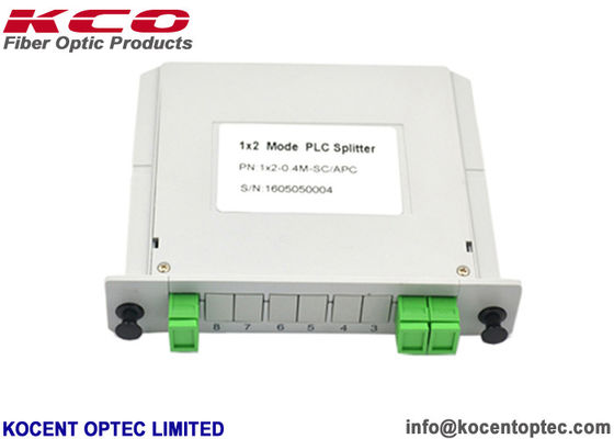 1x2 LGX-Typ Glasfasersplitter 1*2 SC/APC-Anschluss für FTTH-FTTA-Verteilfach