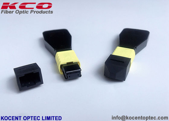 24 Fiber Singlemode MPO MTP Loopback Adapter with Low Insertion Loss for 40G 100G Network Testing
