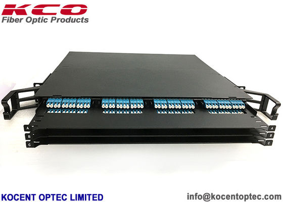 1U 144cores MPO MTP Patch Panel Rack Mount Fiber Optic Distribution Frame with LC Duplex Port