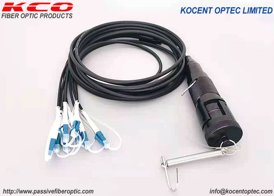 FTTA Glasfaserkabel 4fo 8fo 12fo Wasserdichte taktische gepanzerte YZC Verbindung