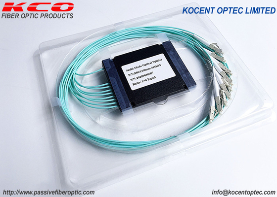 Multimode OM3 Glasfaser Kopplung PLC Splitter 1*2 1*4 1*8 SC LC FC ST Stecker