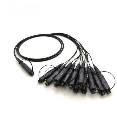 FTTA Outdoor Waterproof Fiber Optic Patch Cord H Connector MPO SC Hardened