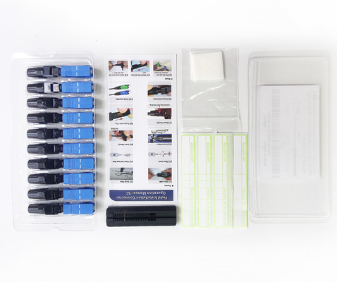 Viettel FTTH Faser-Spannung aus optischen Fasern 4N IL 0.3dB Verbindungsstück Sc UPC schnelle Durchlauf-3D